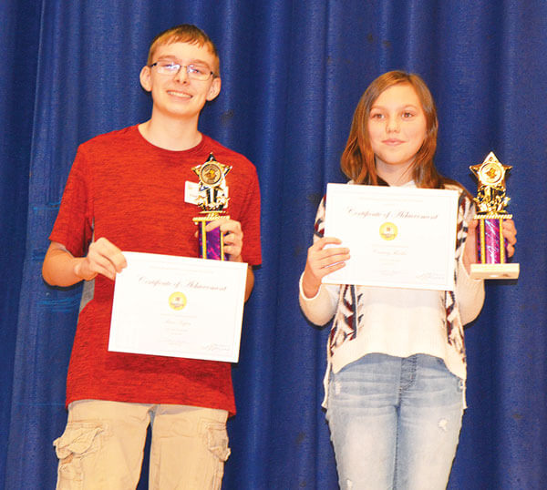 Spelling bee champs