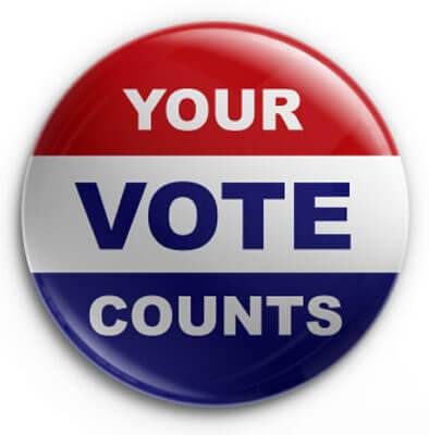 Vote counts button